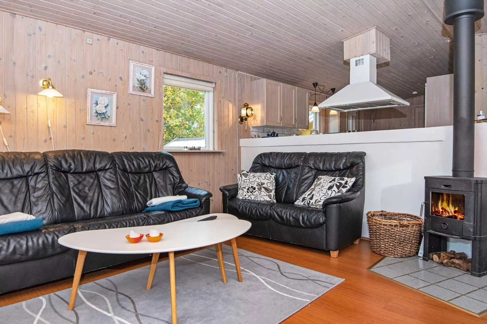 Maison de vacances pour 6 a Knebel-By Traum