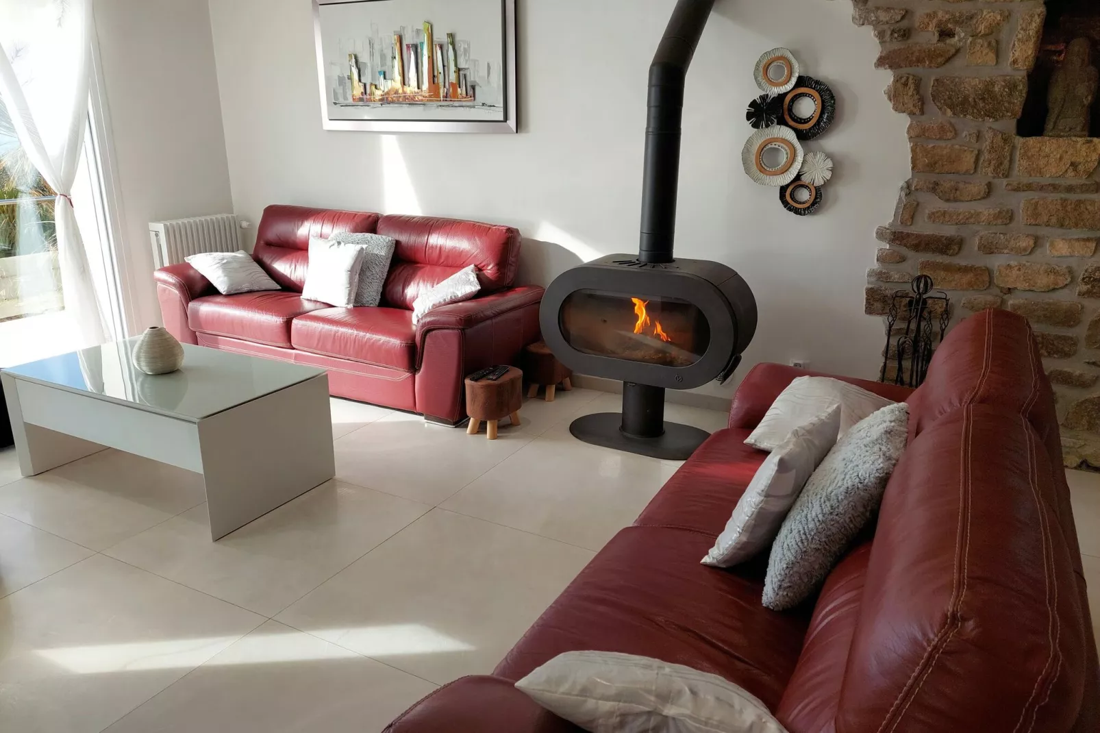 Ferienvilla Strandlage Locmaria-Plouzané-Living room