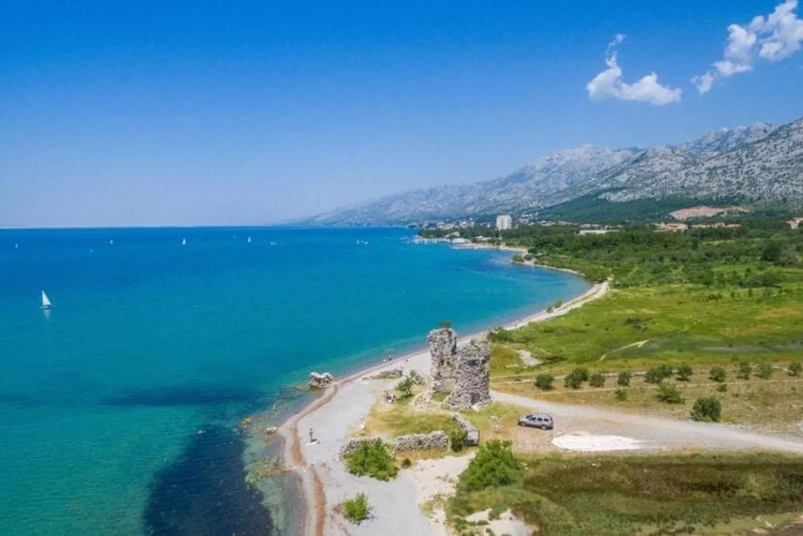 Caravanpark Paklenica in Starigrad Paklenica - Mobile home Dalmacija 30 qm for 6 pers-View