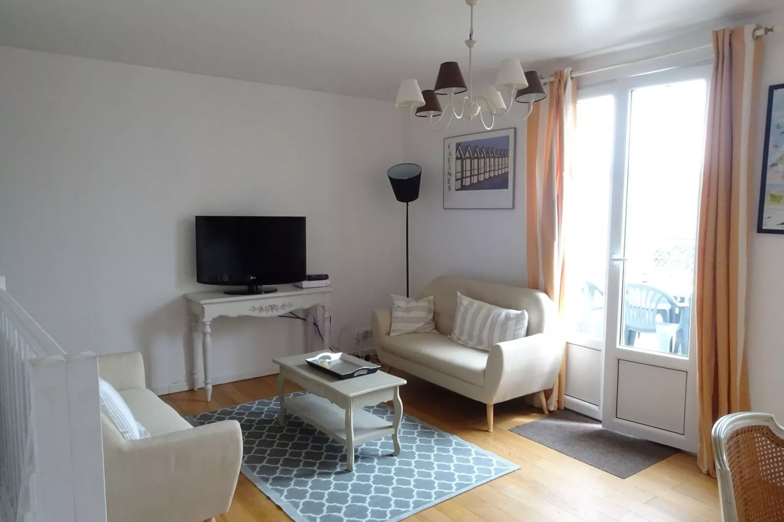 Ferienwohnung in Cayeux-sur-Mer 1 Etage-Living room
