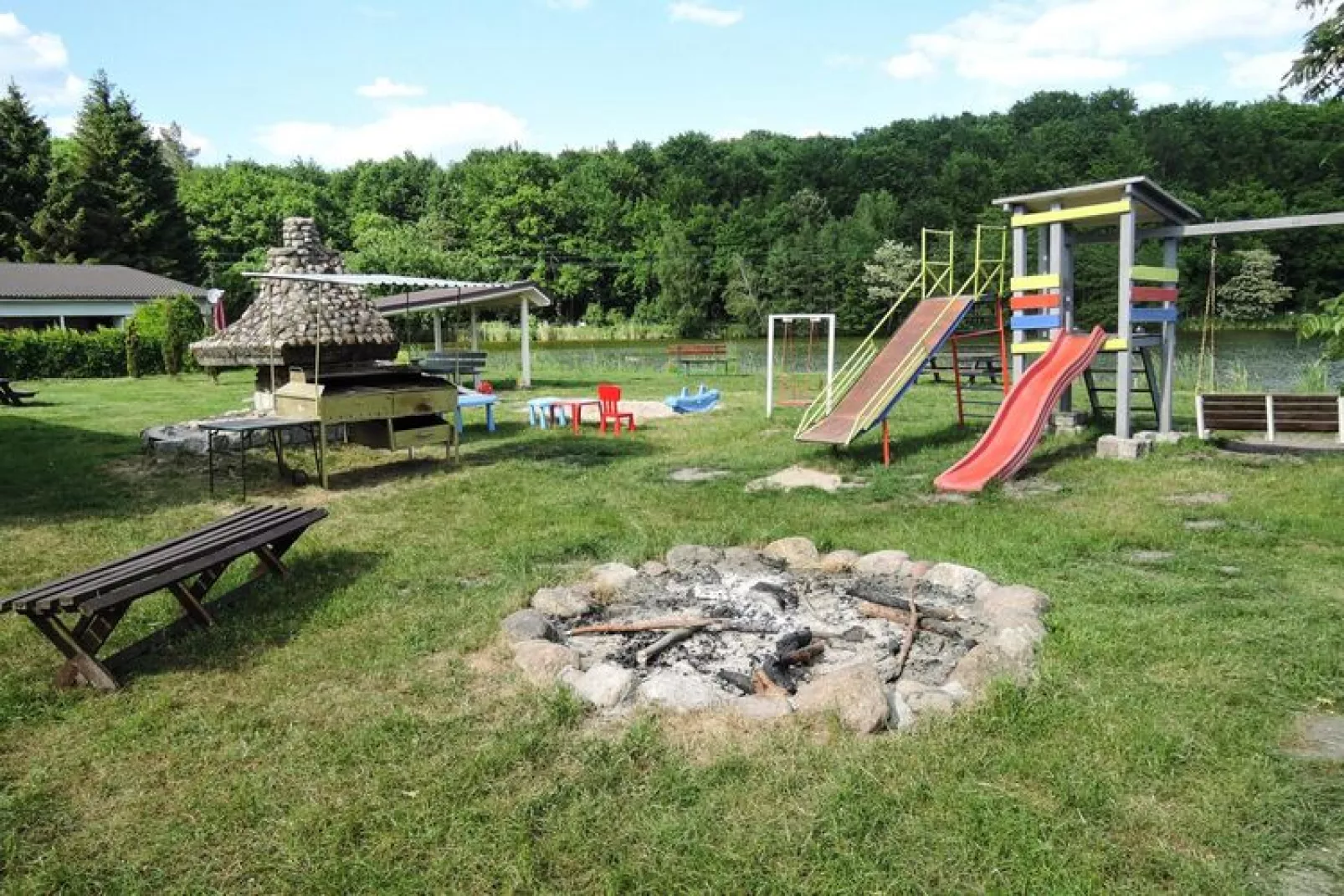 Holiday home in Szczecin for 4 persons at the lake-Gardens summer