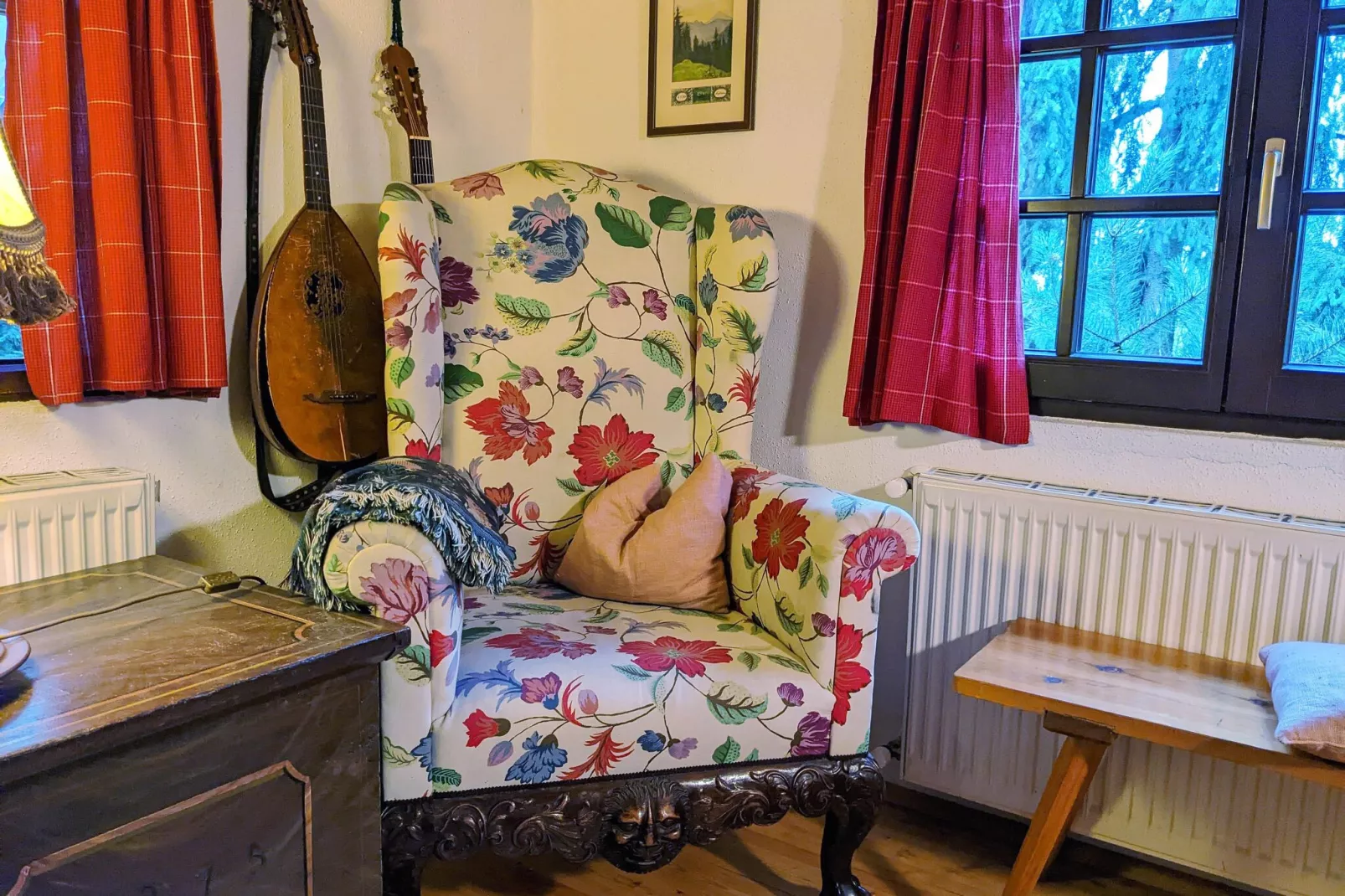 Jagdhaus Ebenhof-Wohnzimmer