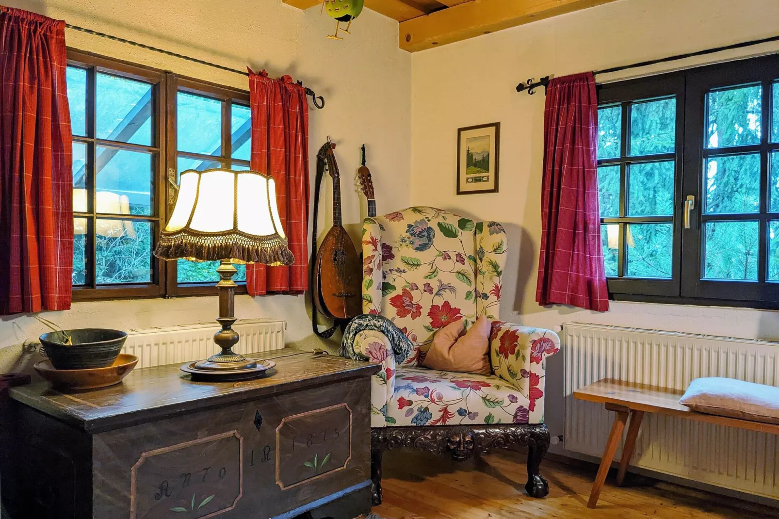 Jagdhaus Ebenhof-Wohnzimmer