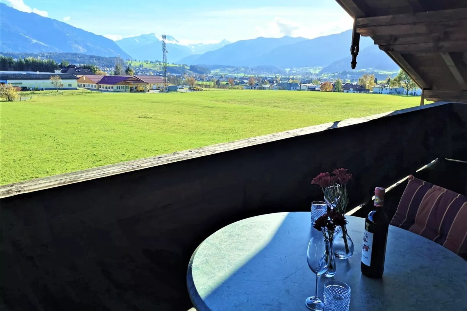 Ferienwohnung am Bio-Bauernhof-Terrace balcony
