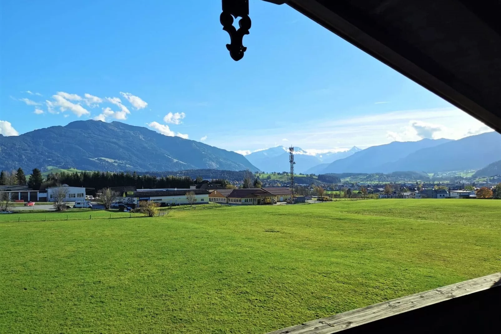 Ferienwohnung am Bio-Bauernhof-View summer