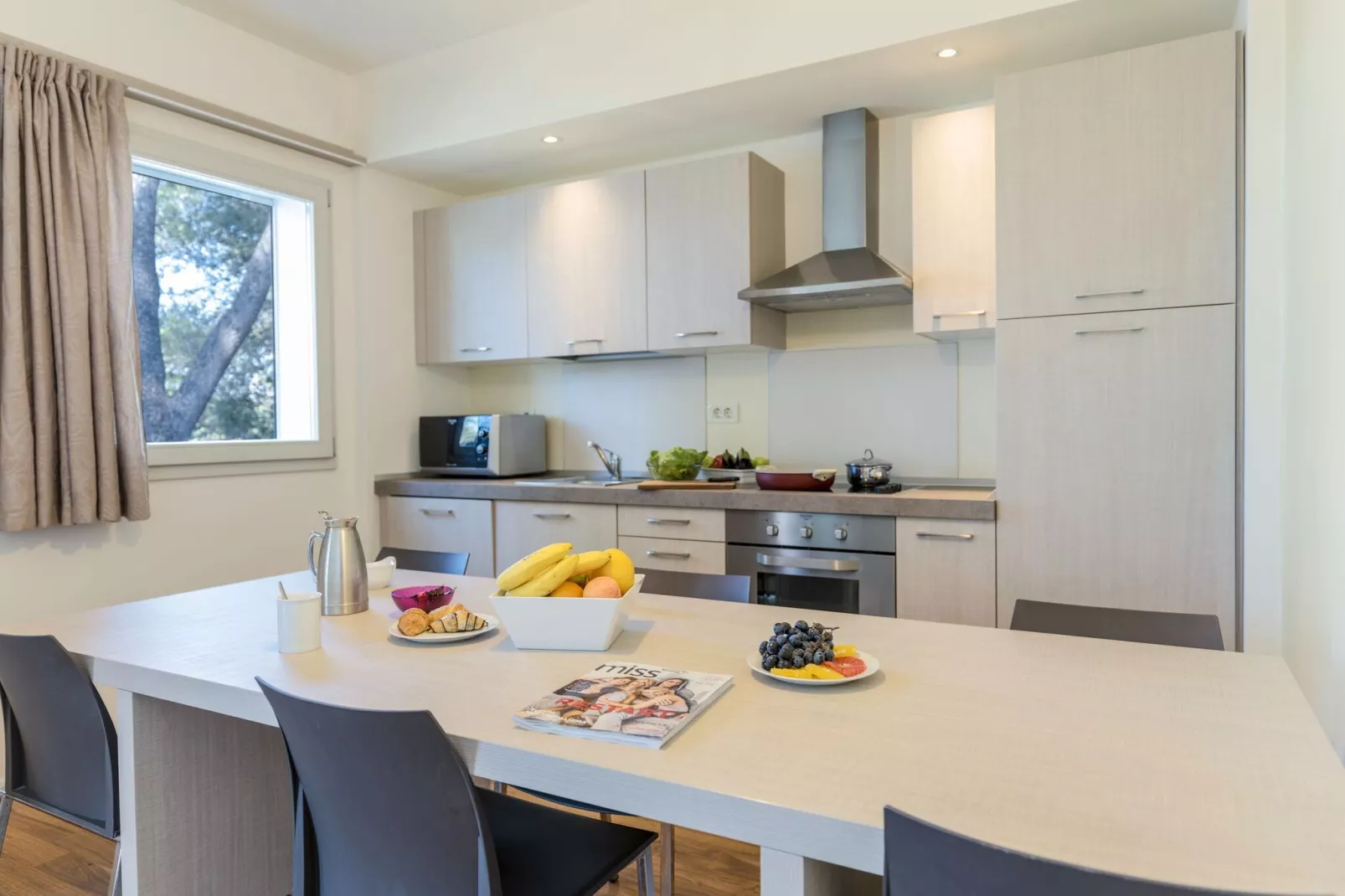 Residence Premium Crvena Luka Family Apartment 88 qm Park view-Küche