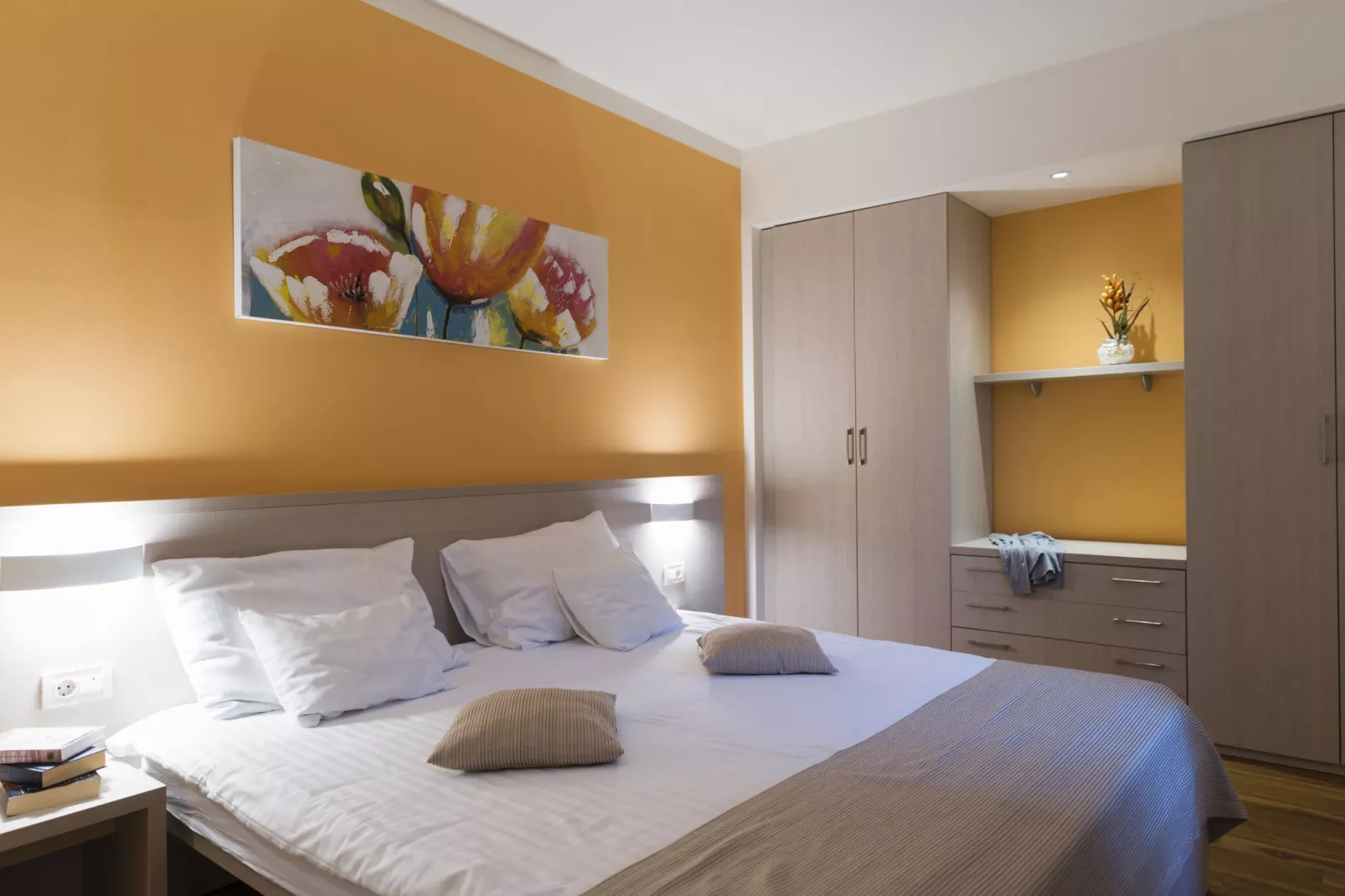 Residence Premium Crvena Luka Family Apartment 88 qm Park view-Schlafzimmer
