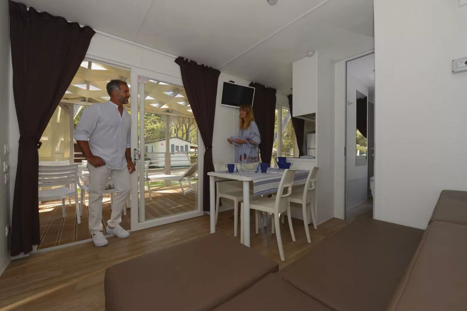 Baia Domizia Villaggio Camping C3-Living room