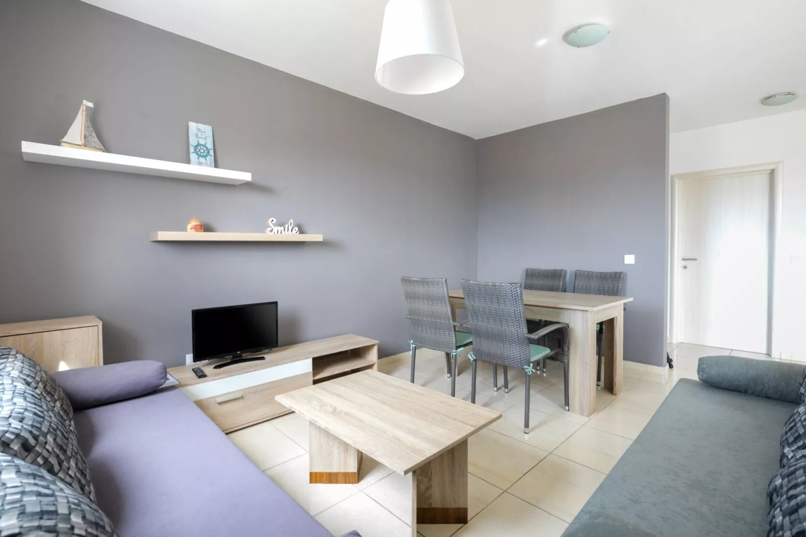 Apartments Sun-Mauro VIII-Living room