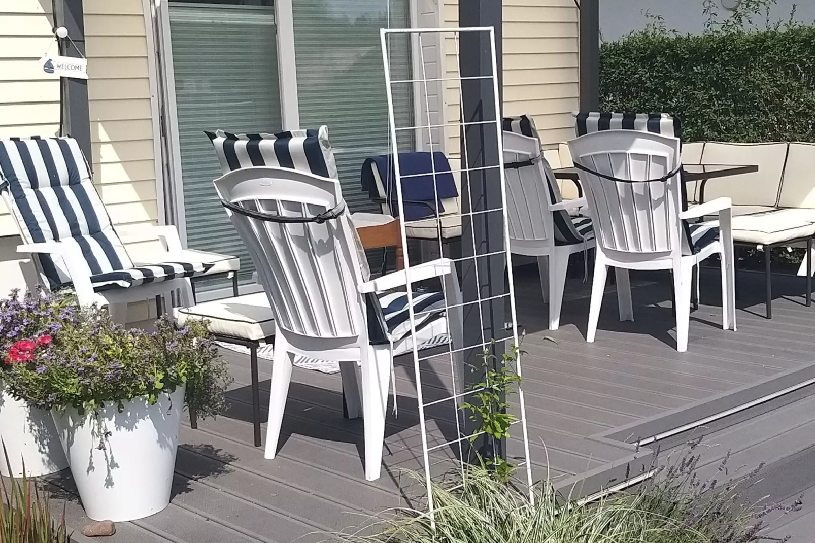 Holiday home Seahorse Rowy-Terrace balcony