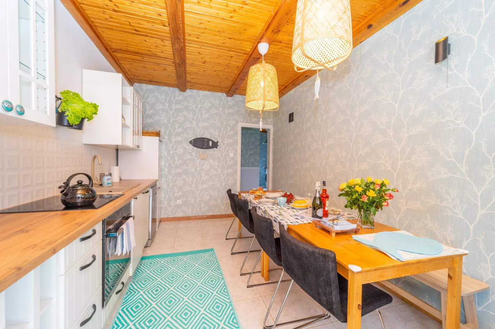 Holiday home Sledzik Rowy-Küche