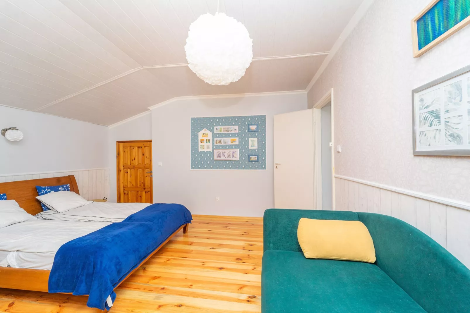 Holiday home Sledzik Rowy-Schlafzimmer