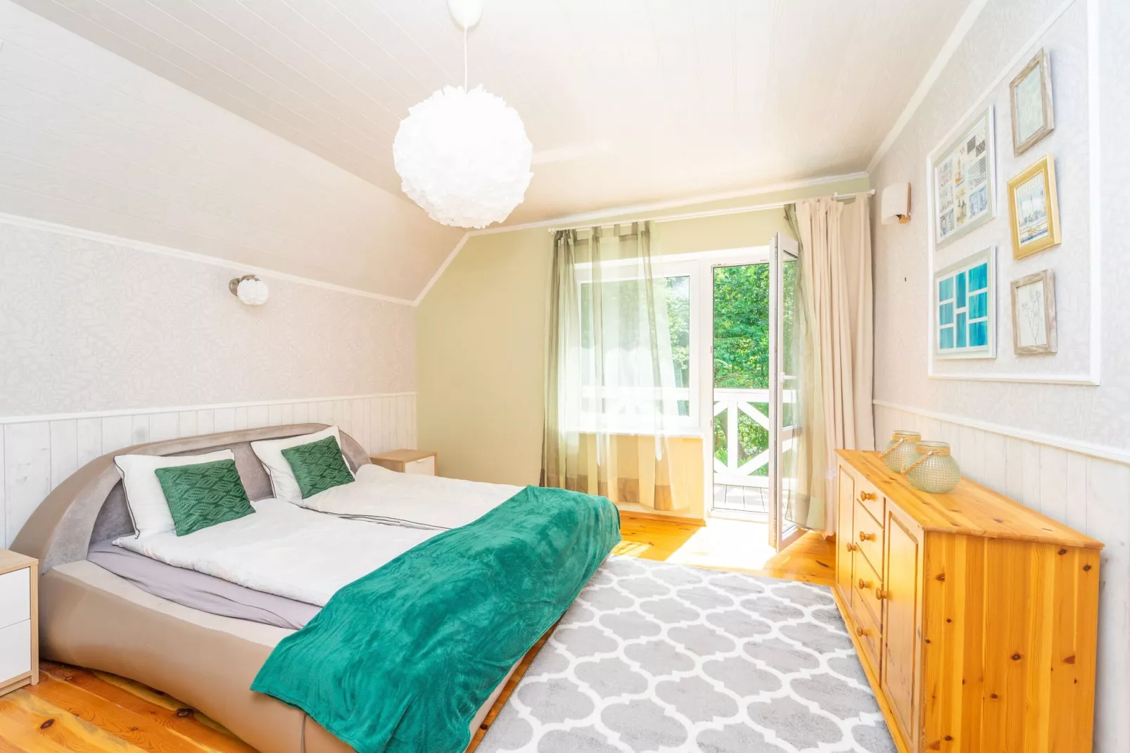 Holiday home Sledzik Rowy-Schlafzimmer