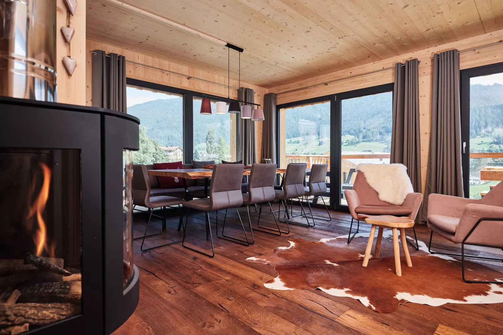 Bergeralm Chalets 1-Living room