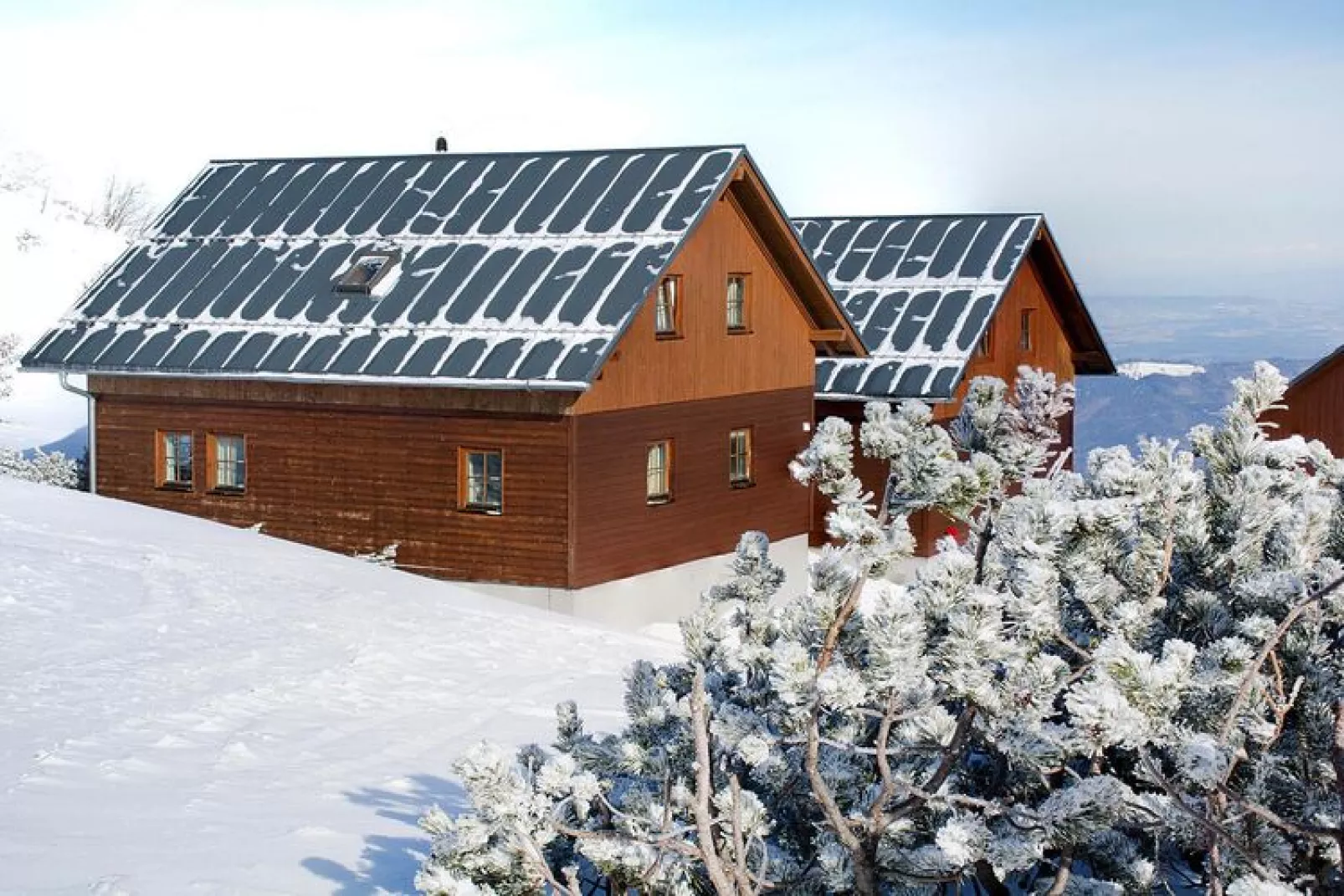 Hüttenresort Feuerkogel-Extérieur hiver