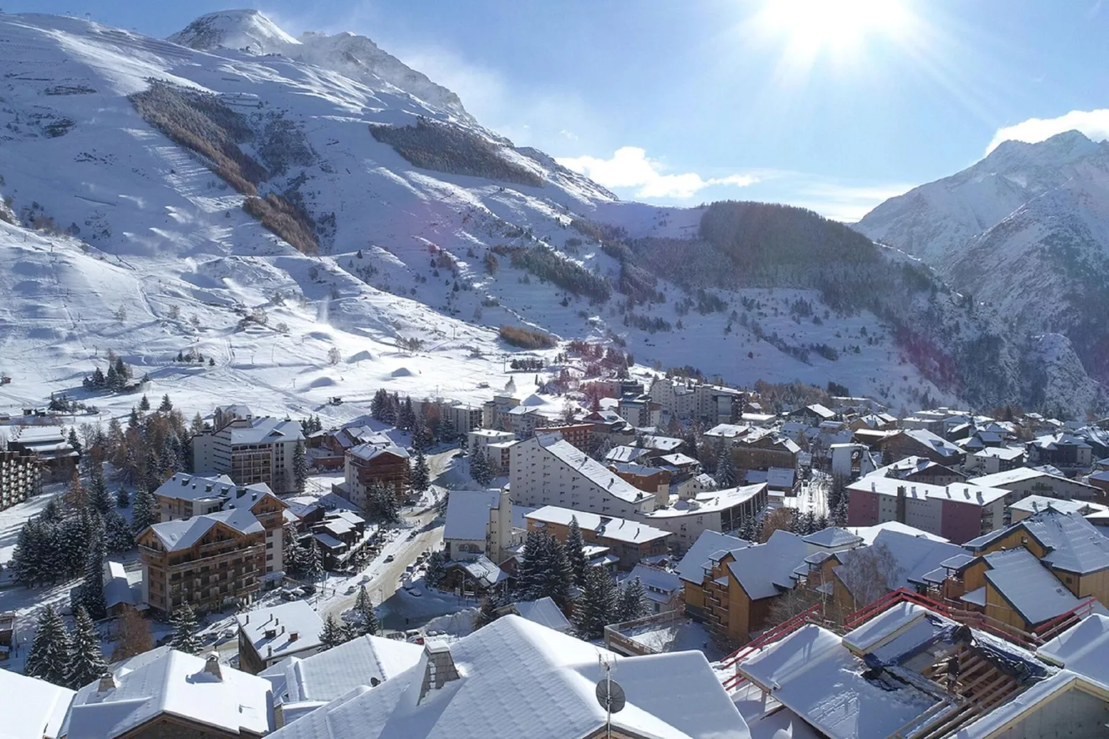Chalet Le Chambertin Lodge-Gebiet Winter 5 km