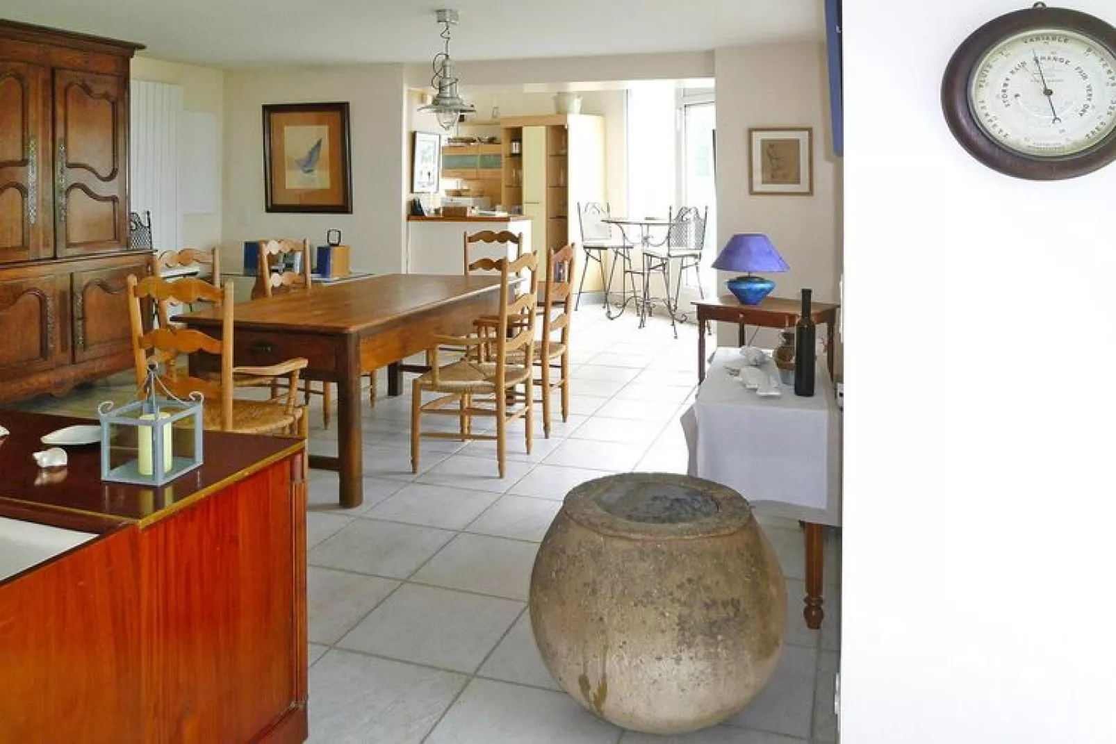 Holiday home sea front with amazing view Larmor-Baden-Dining room