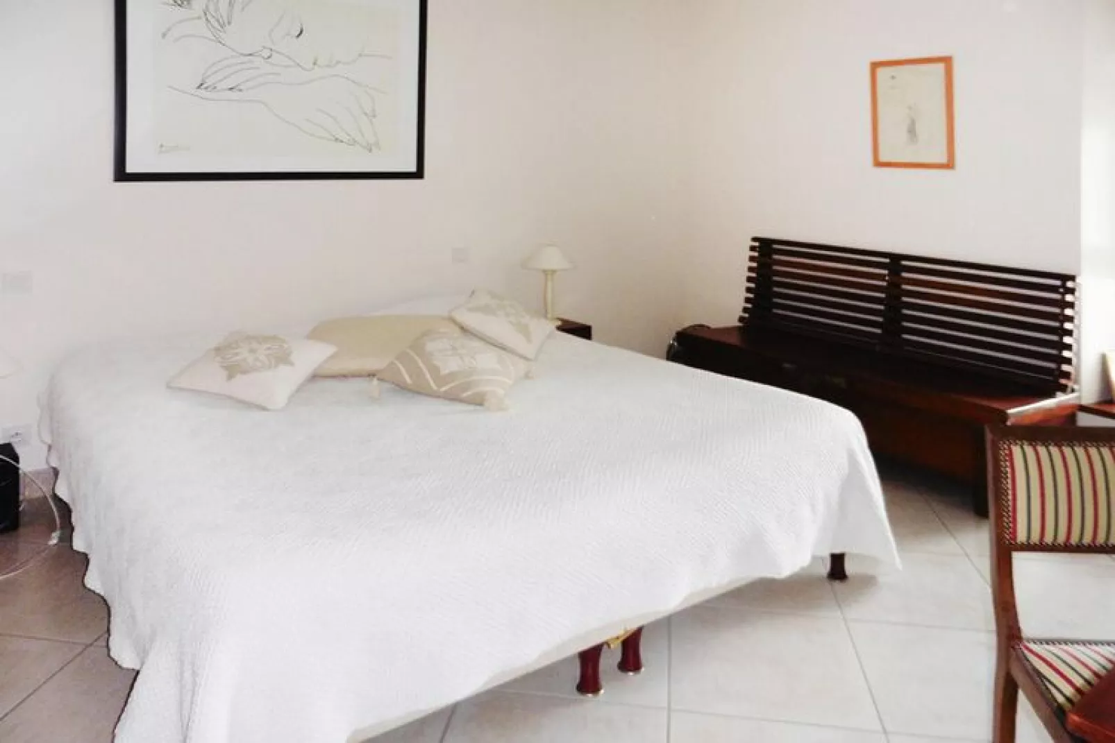 Holiday home sea front with amazing view Larmor-Baden-Bedroom