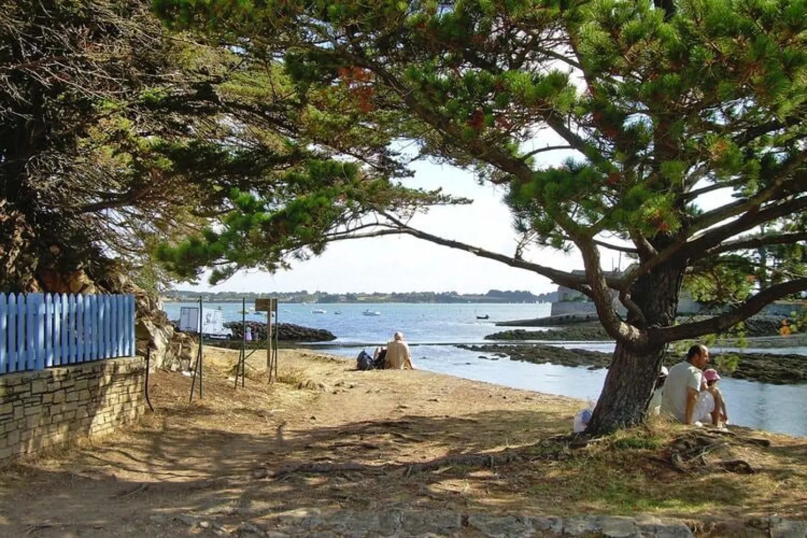 Holiday home sea front with amazing view Larmor-Baden-Areas summer 1km