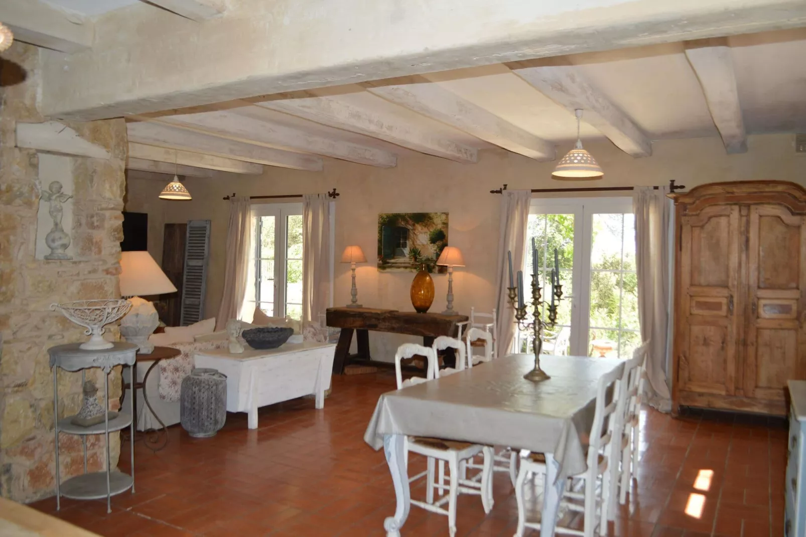 Villa La Bastidane-Dining room