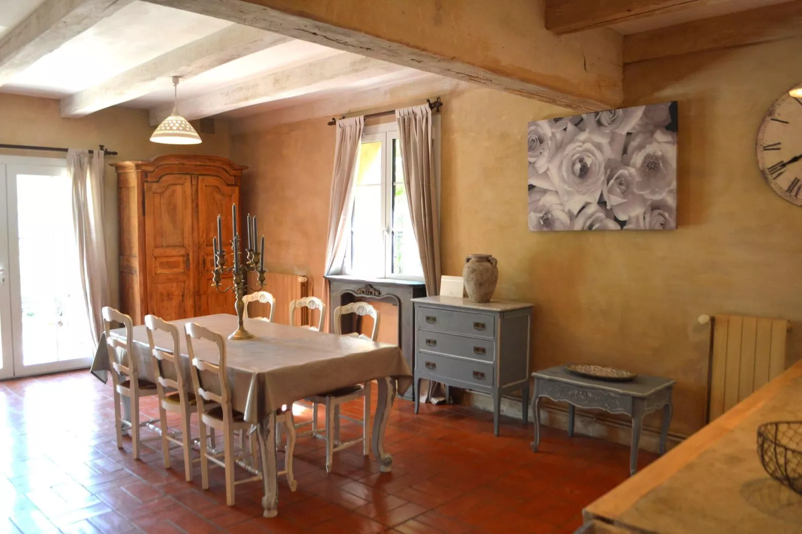 Villa La Bastidane-Dining room