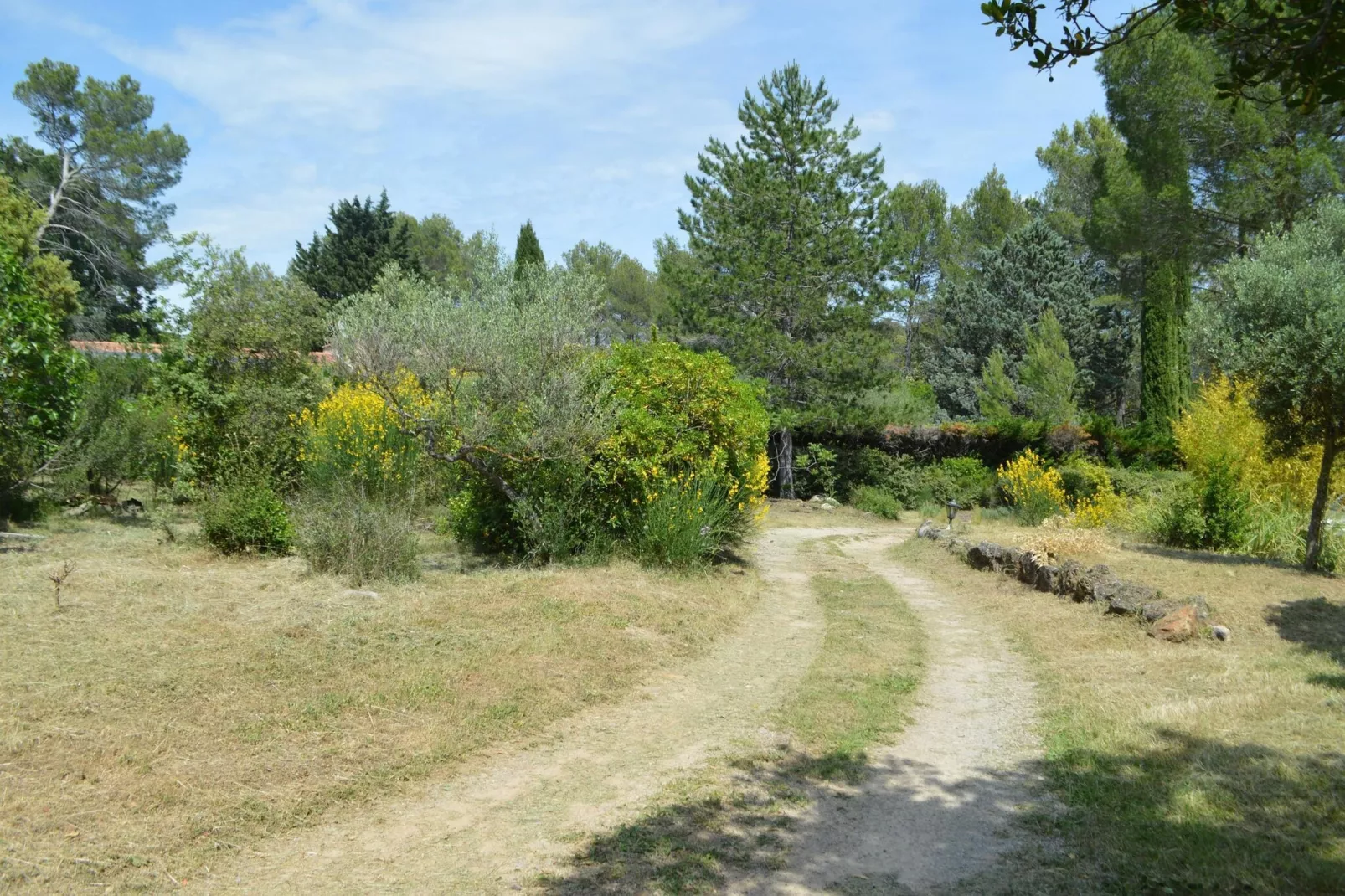 Villa La Bastidane-Gardens summer