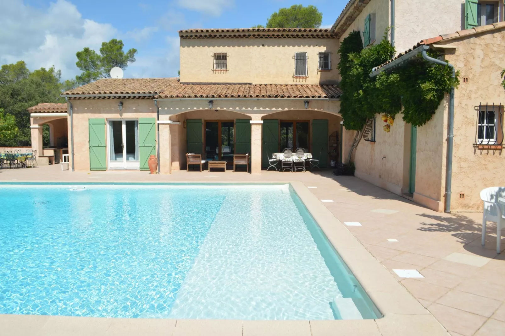 Villa au grand blue-Schwimmbad
