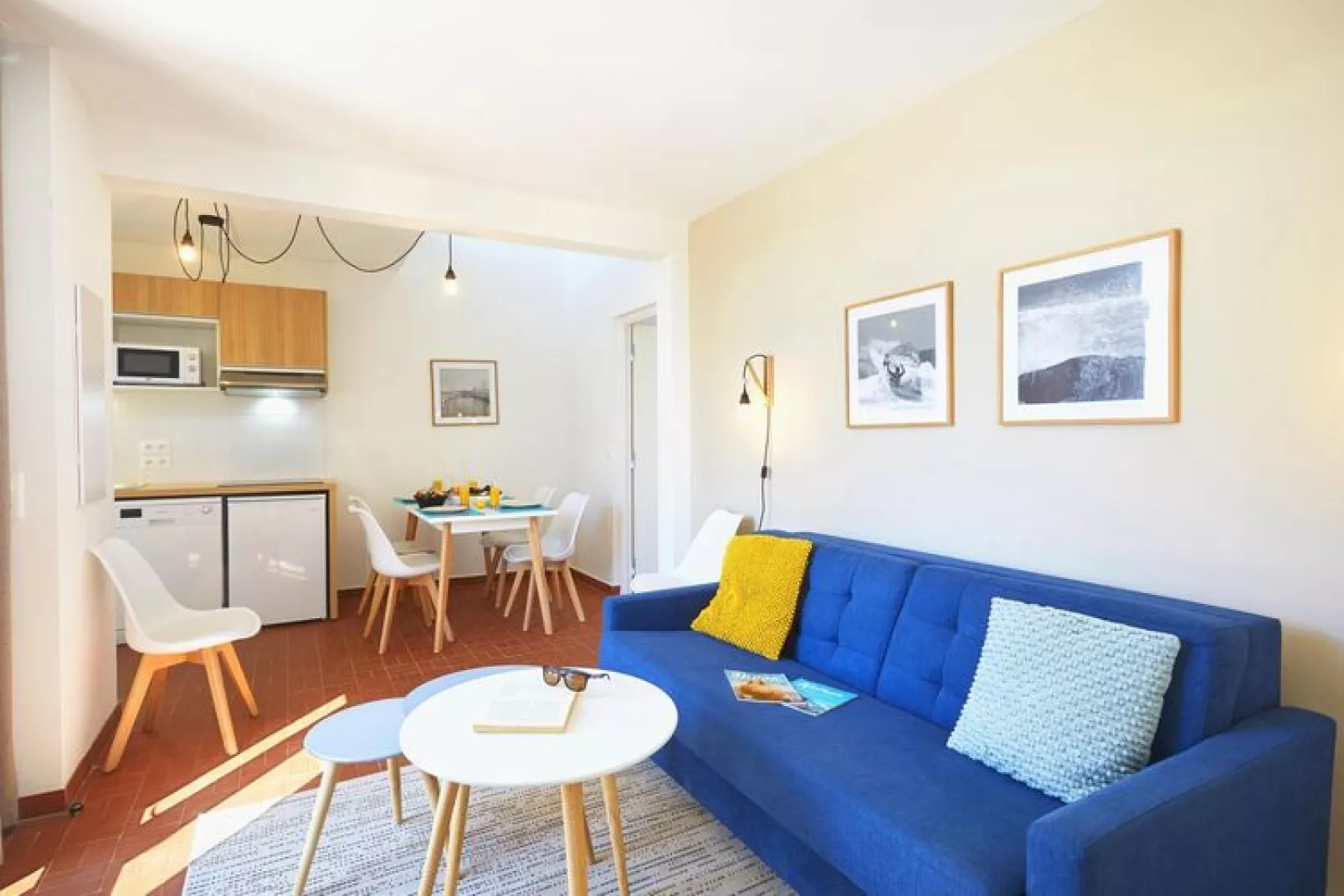 Residence Les Carrats - Leucate // Maison T2/4 Terr/balcon-Living room