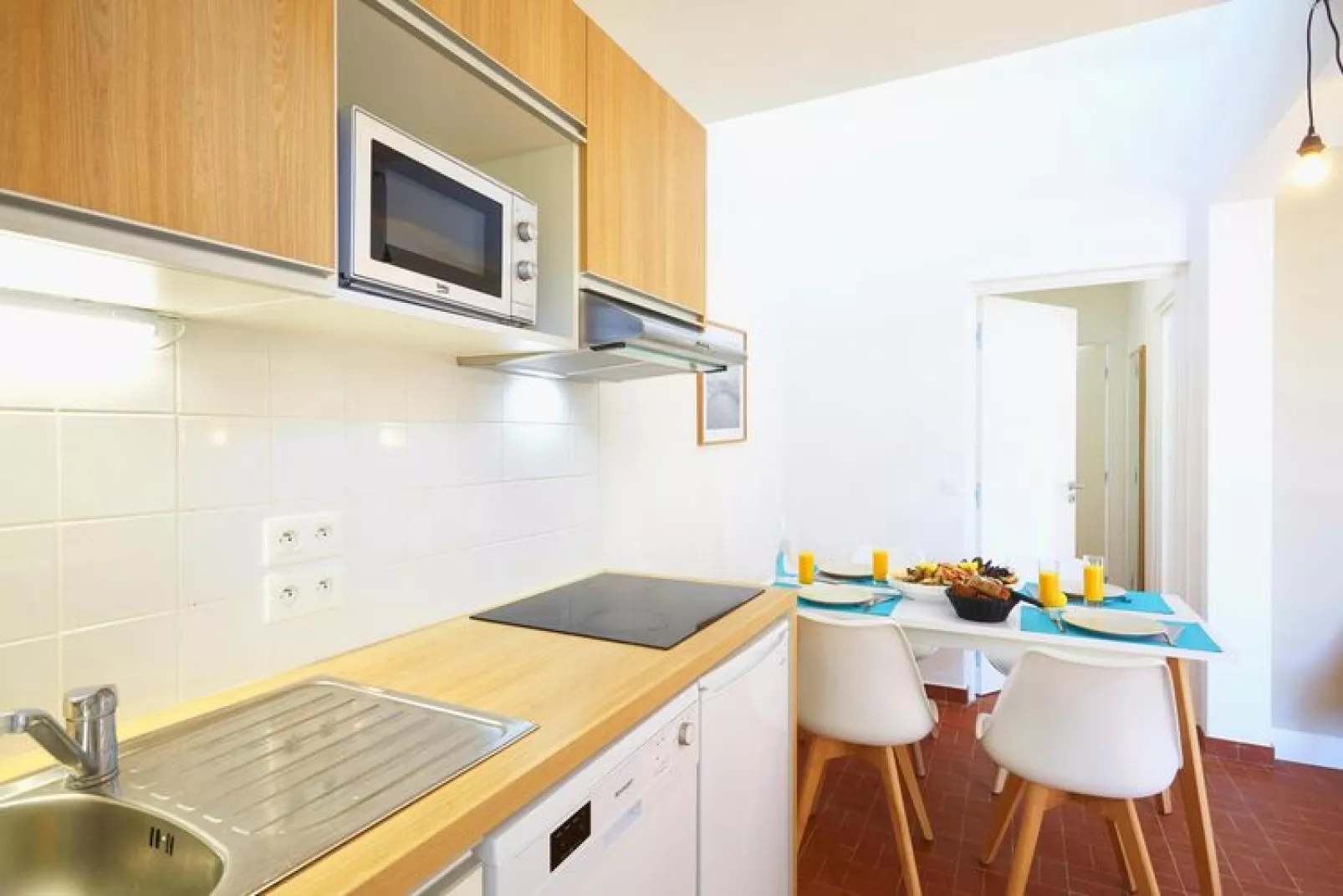 Residence Les Carrats - Leucate // Maison T2/4 Terr/balcon-Kitchen