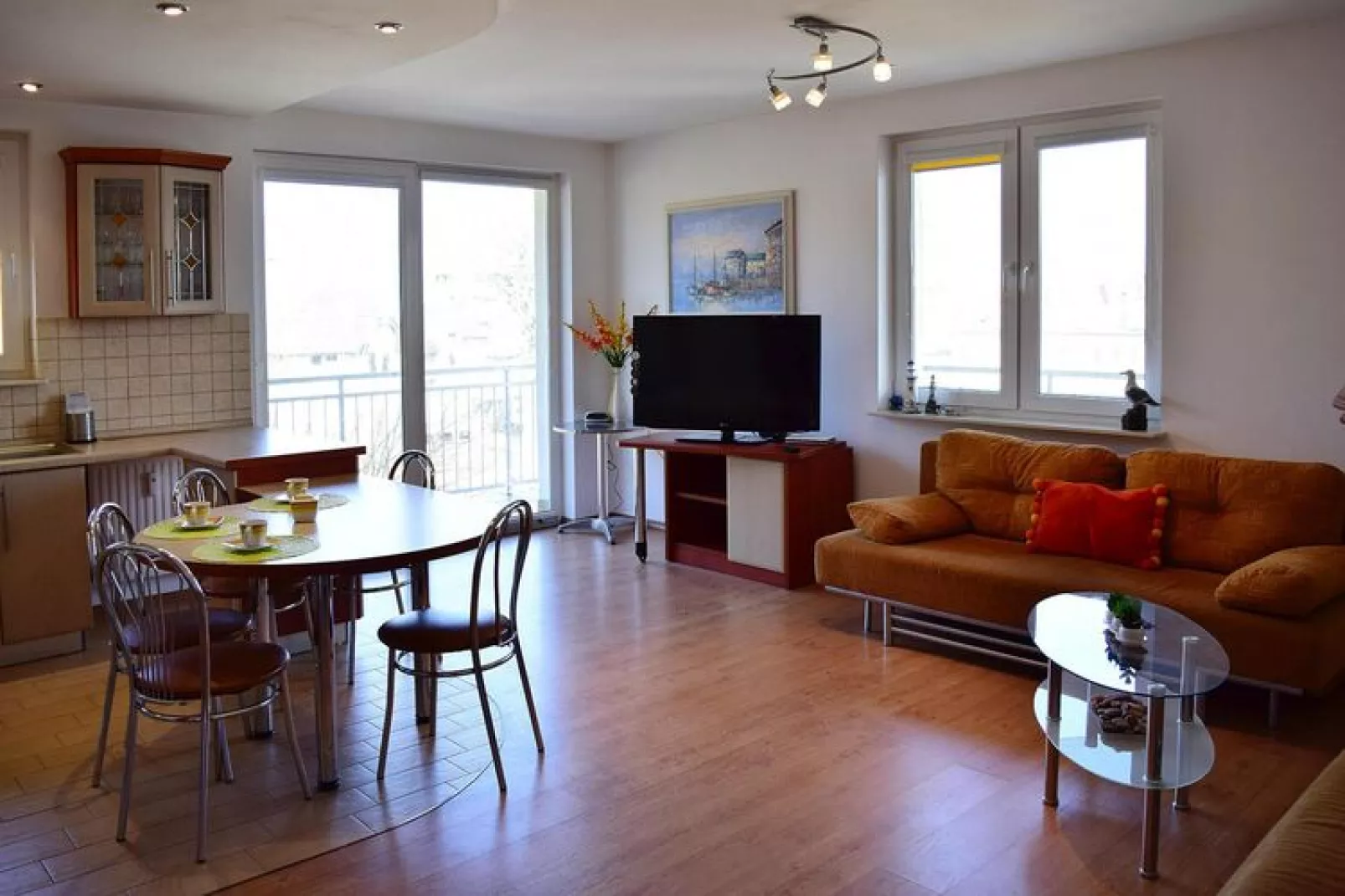Holiday flat Ustka-Living room