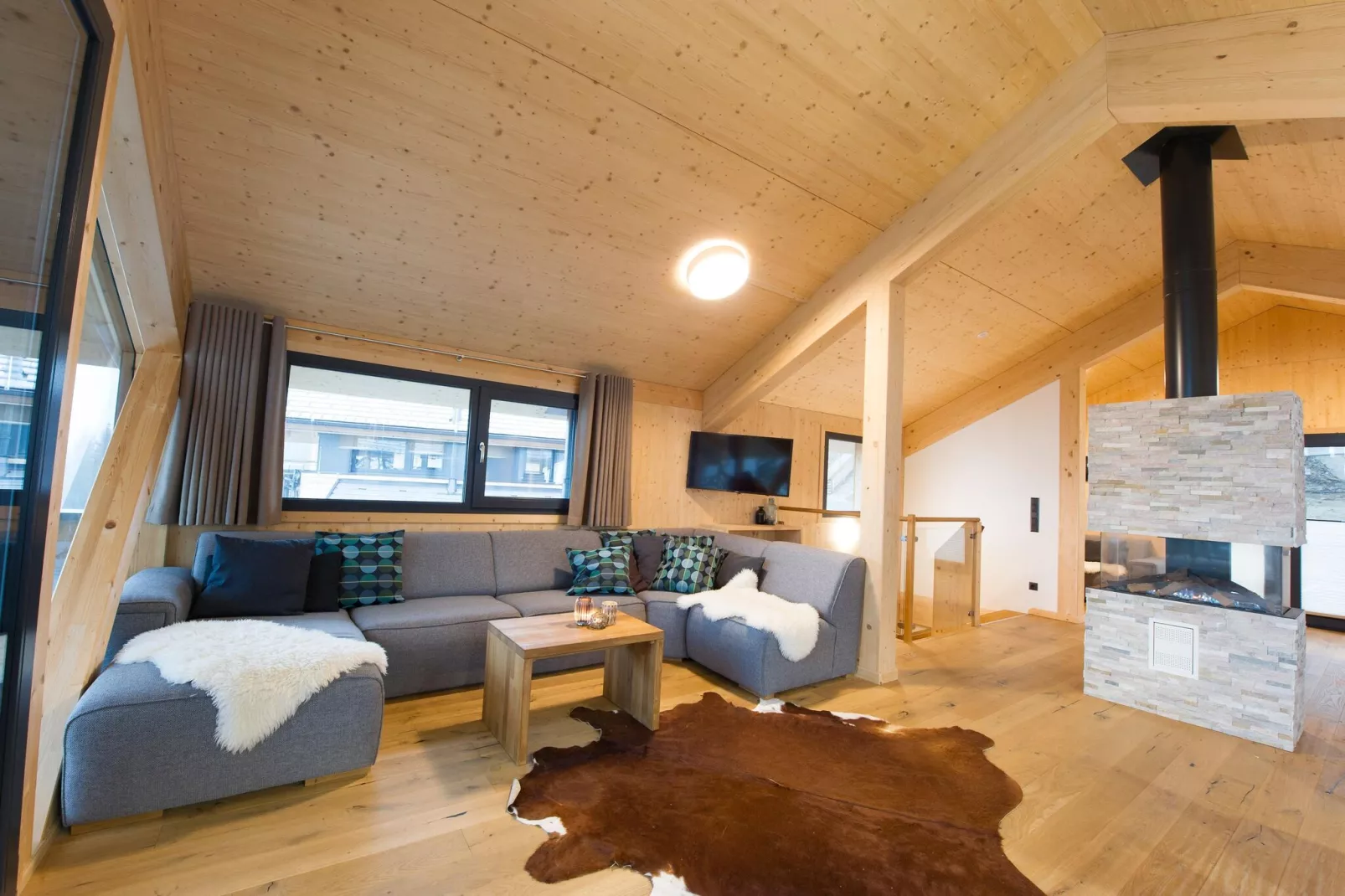 Alpenchalets Reiteralm 11-Living room