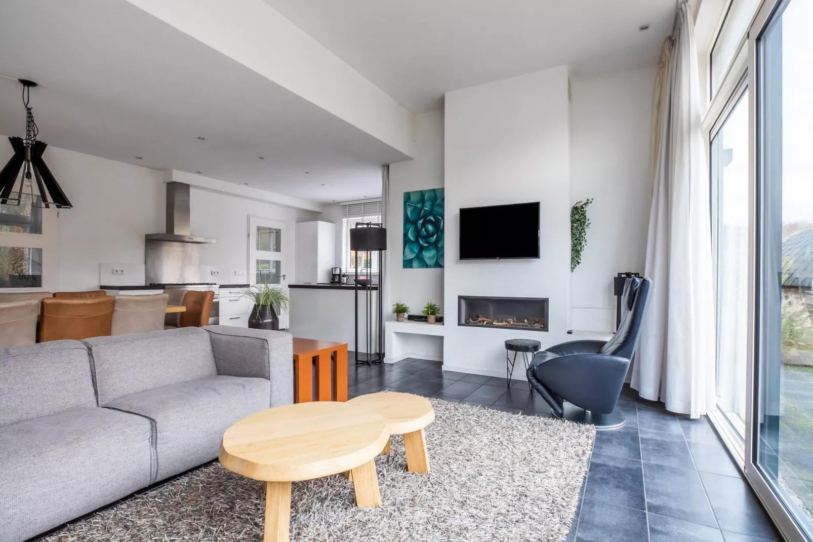 Villa Luxury Harderwijk 243-Living room