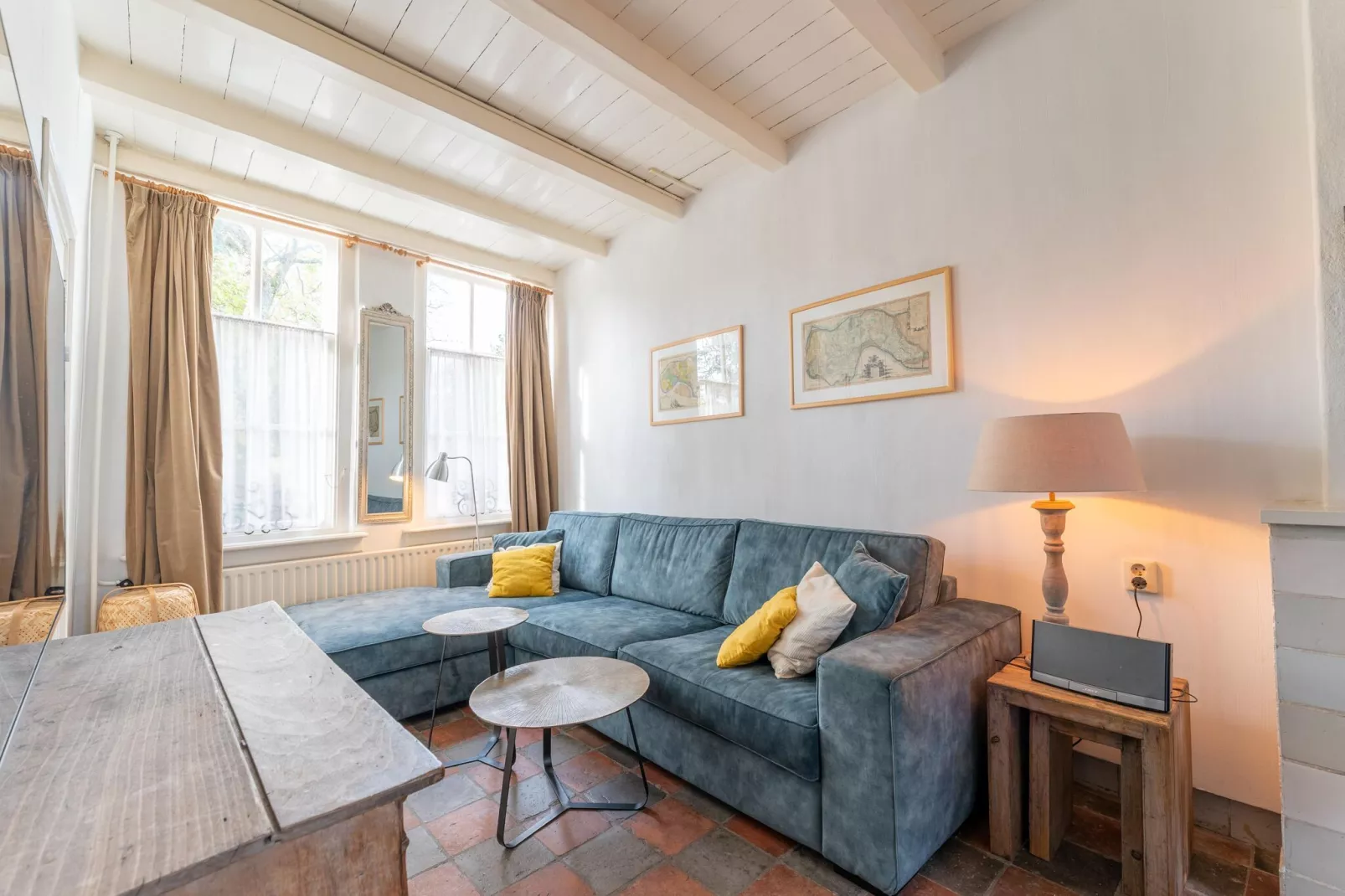 Vissershuisje Veere-Living room
