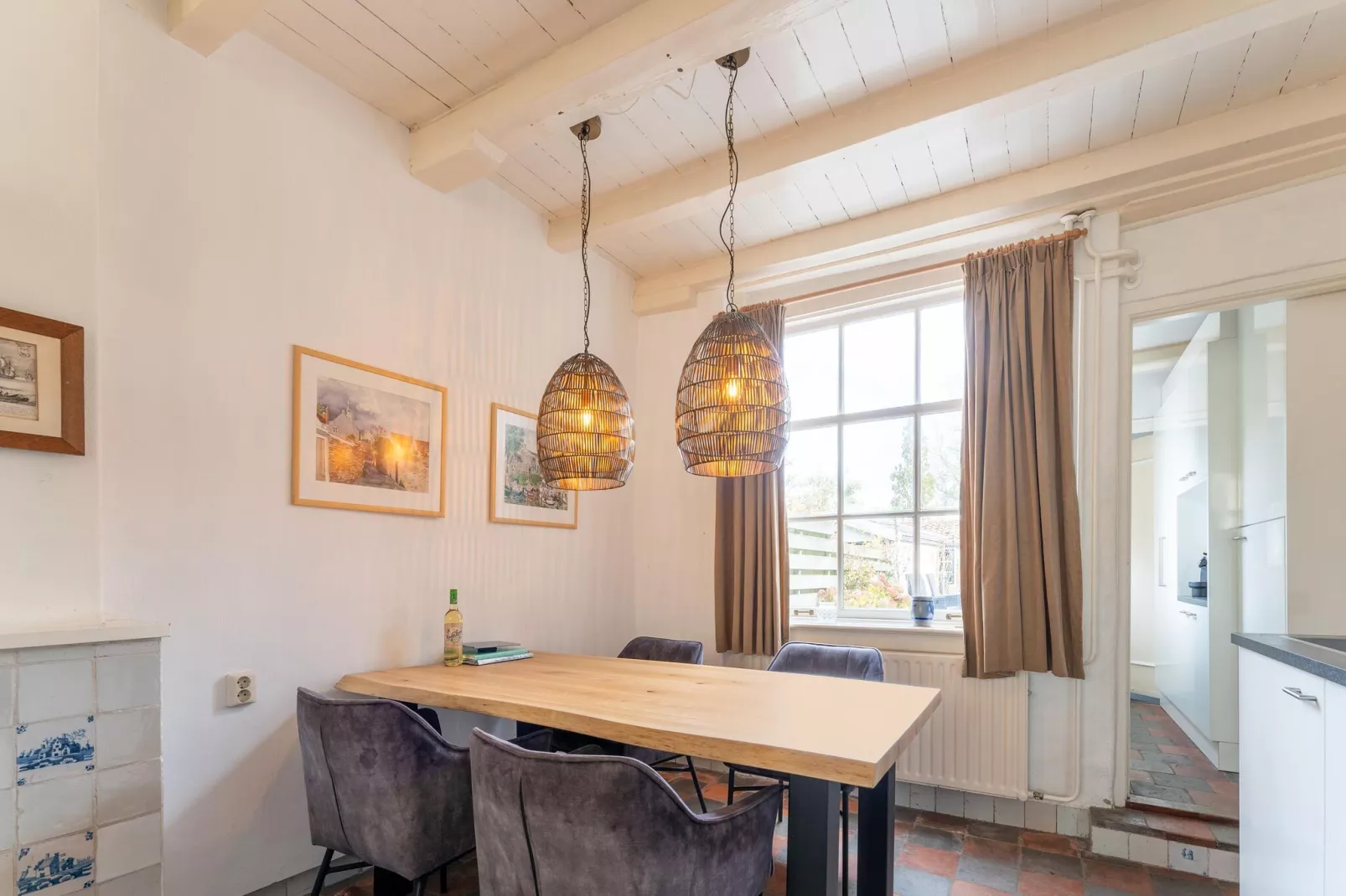 Vissershuisje Veere-Dining room