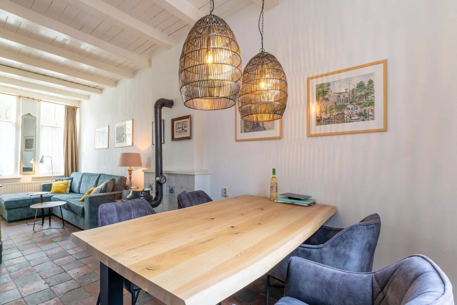 Vissershuisje Veere-Dining room