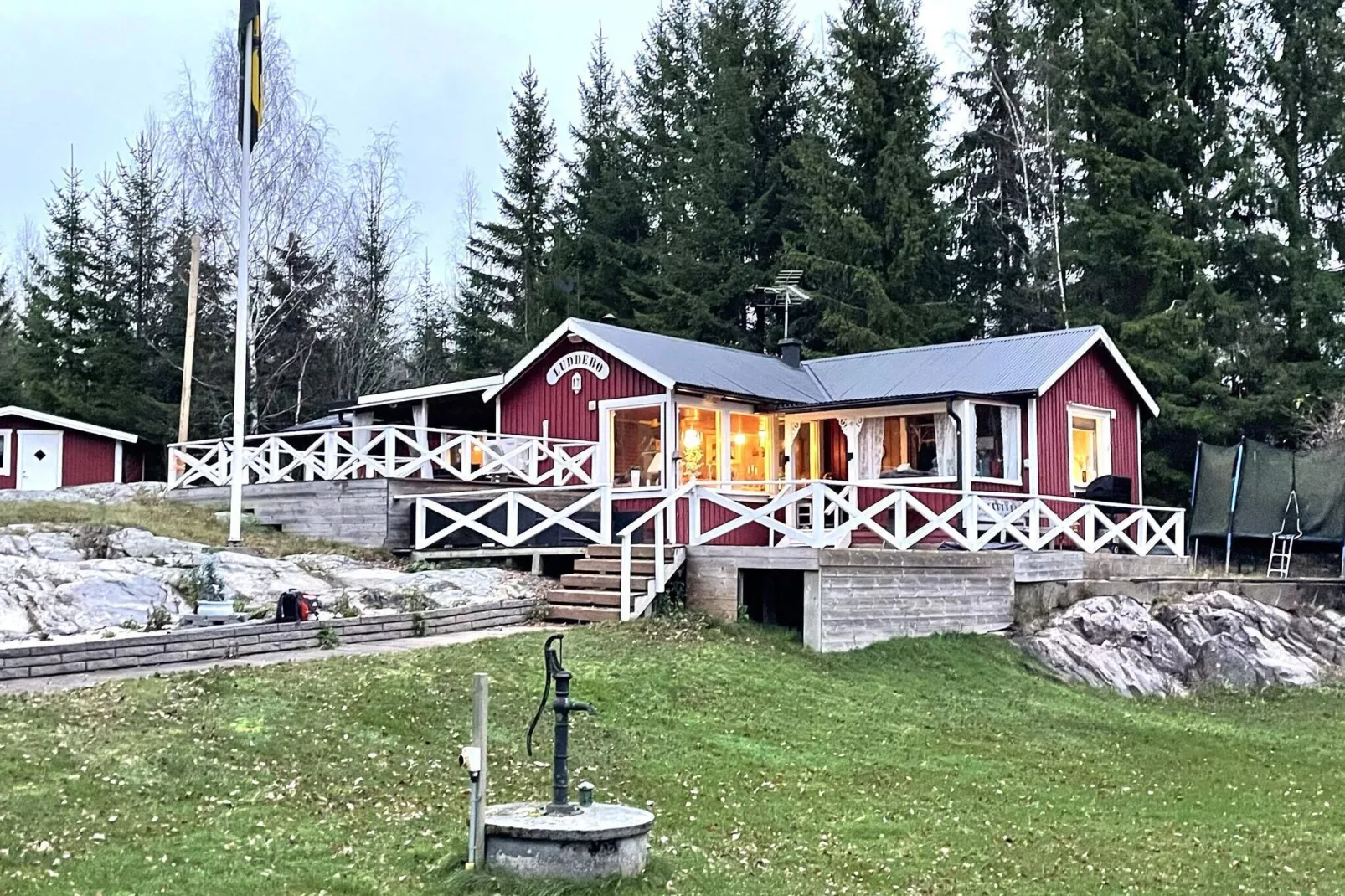 Maison de vacances pour 8 a FINSPÅNG-Extérieur