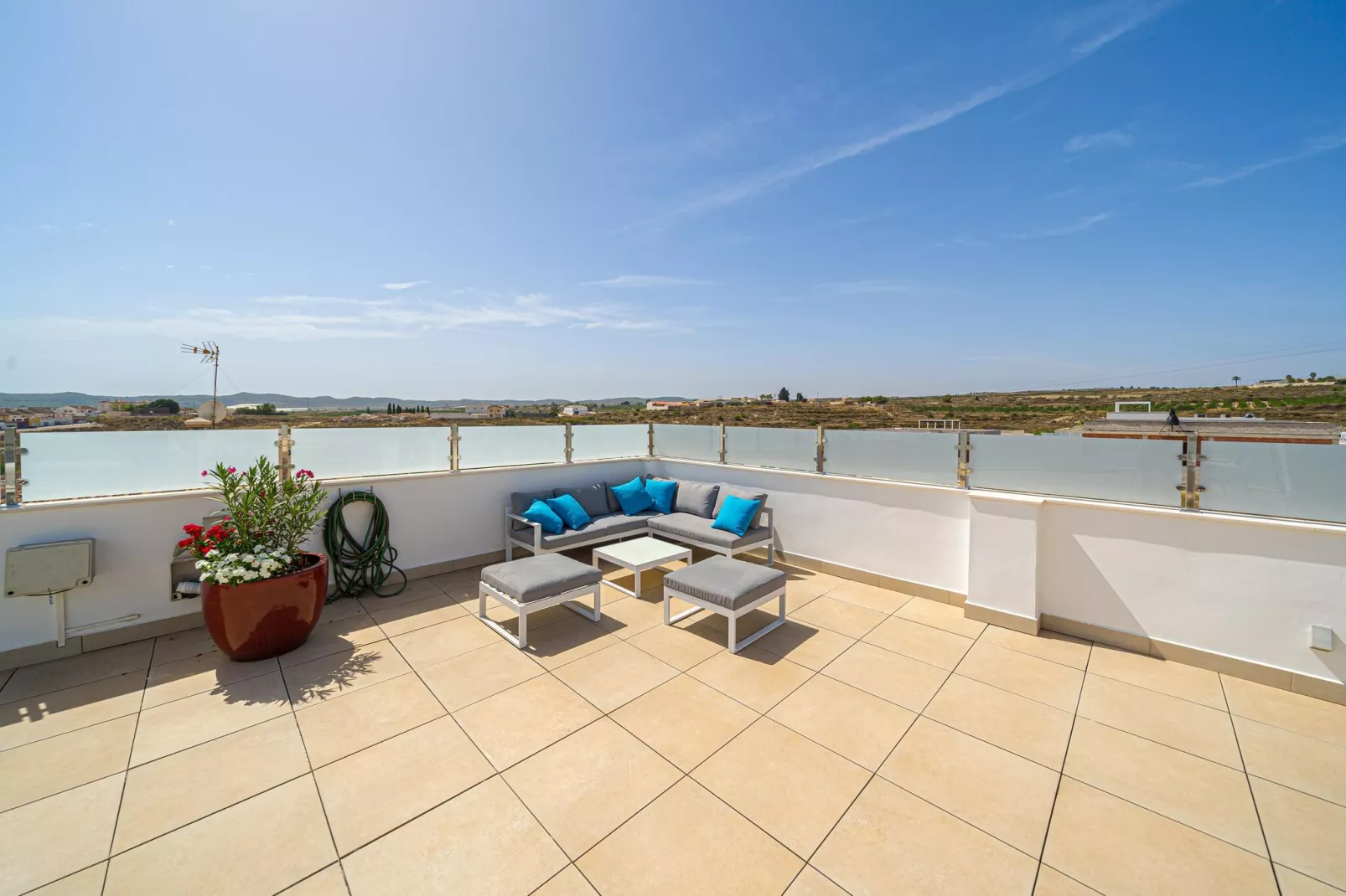Villa Torremendo-Terrace balcony