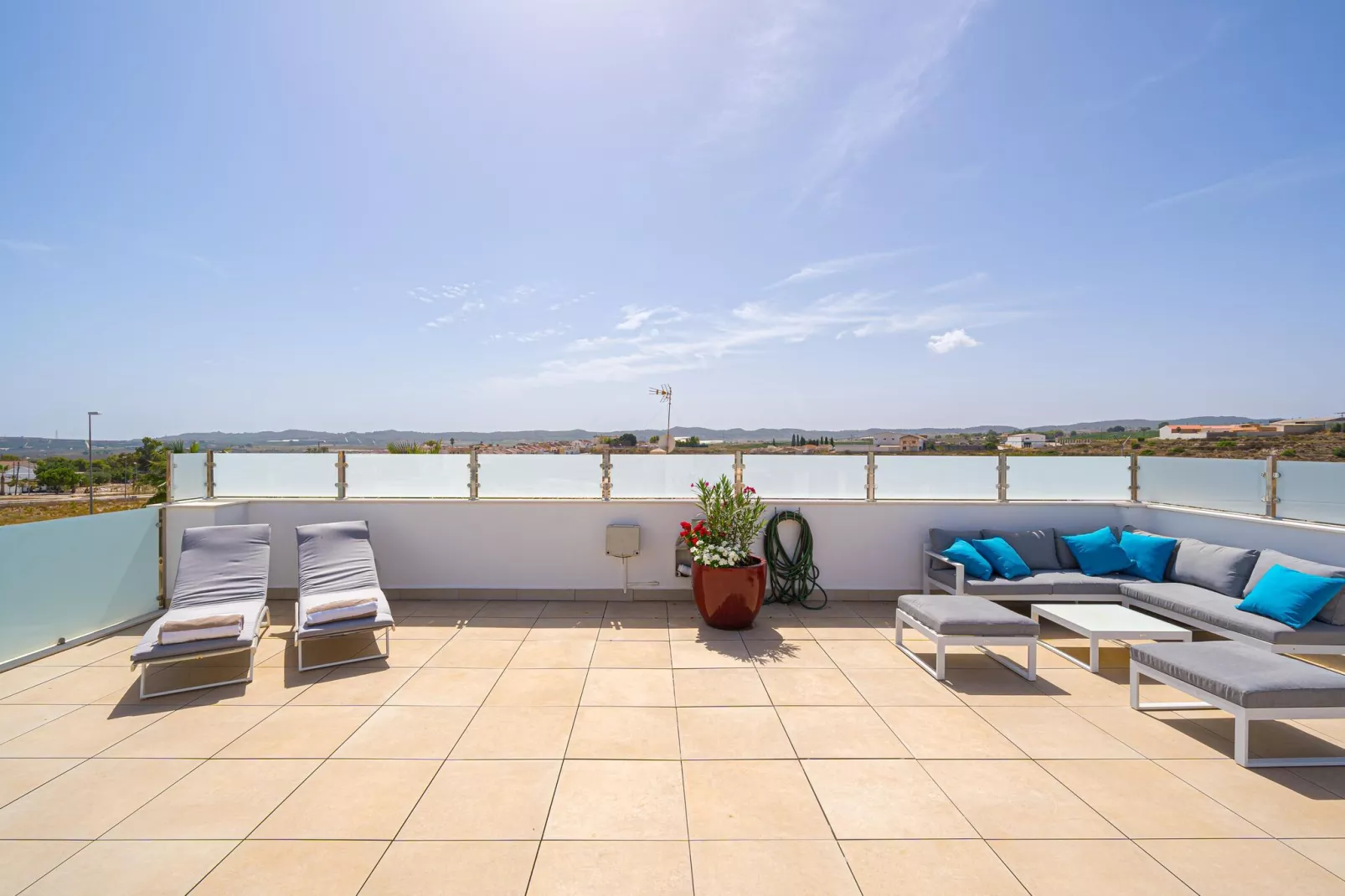 Villa Torremendo-Terrace balcony