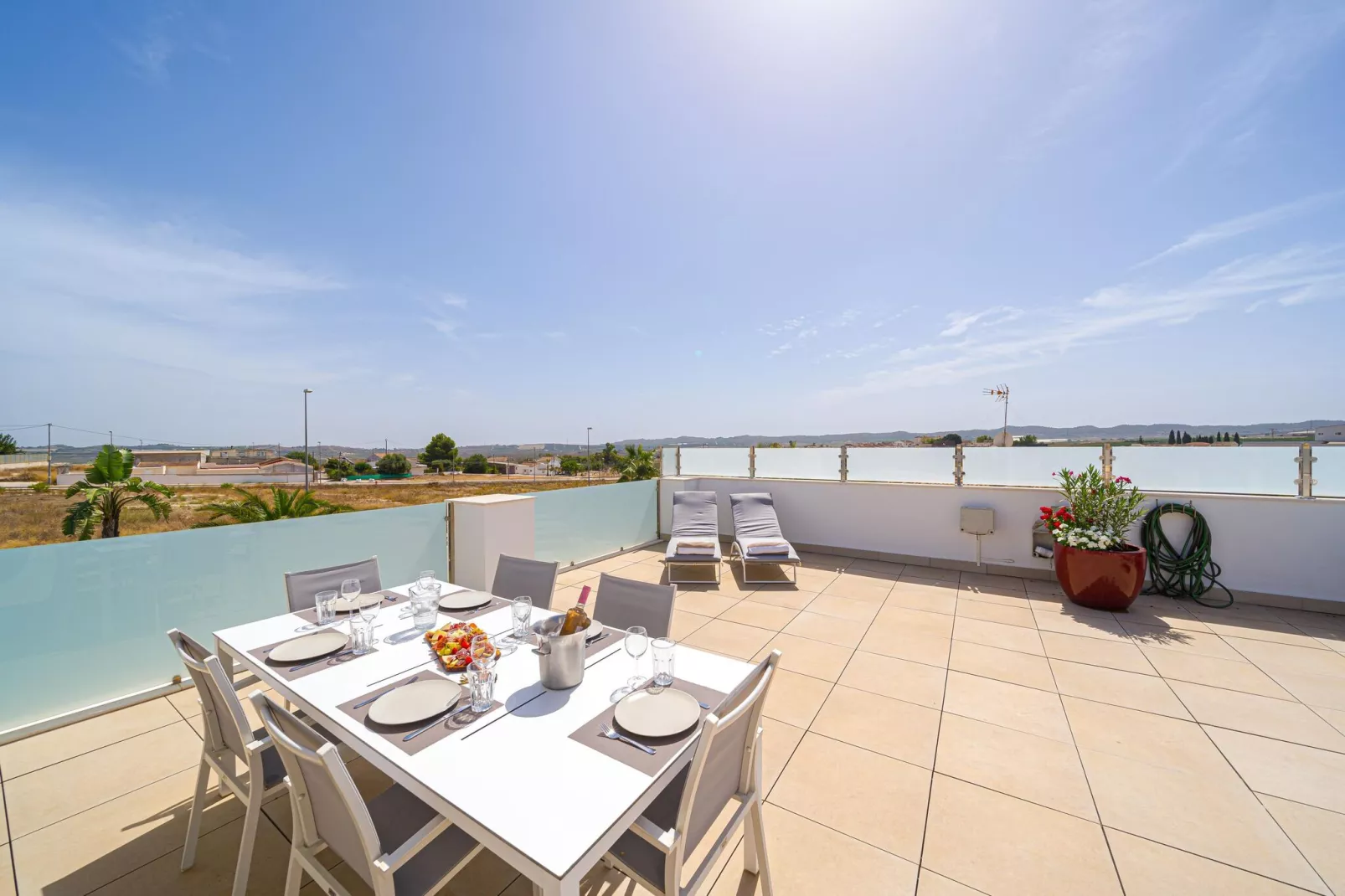 Villa Torremendo-Terrace balcony