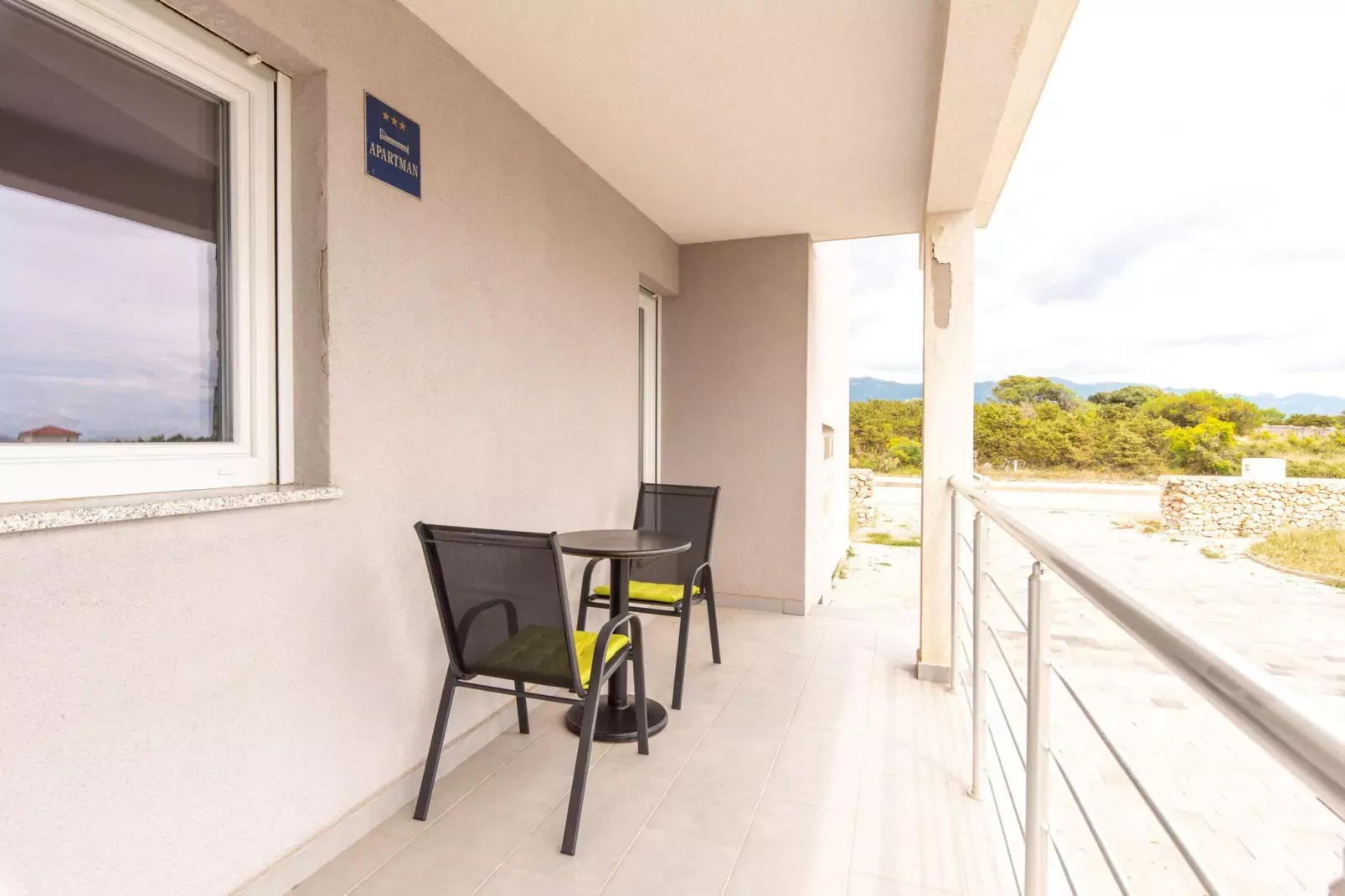 Apartments Sun-Mauro II-Terrace balcony