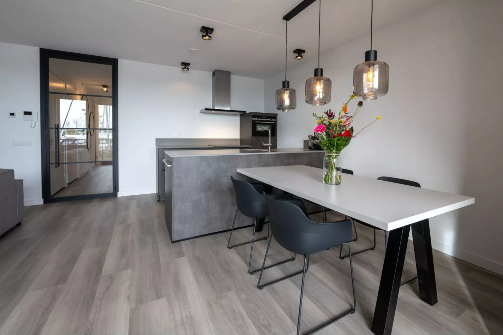 Harbour Loft 1i Résidence Marina havenzicht-Kitchen