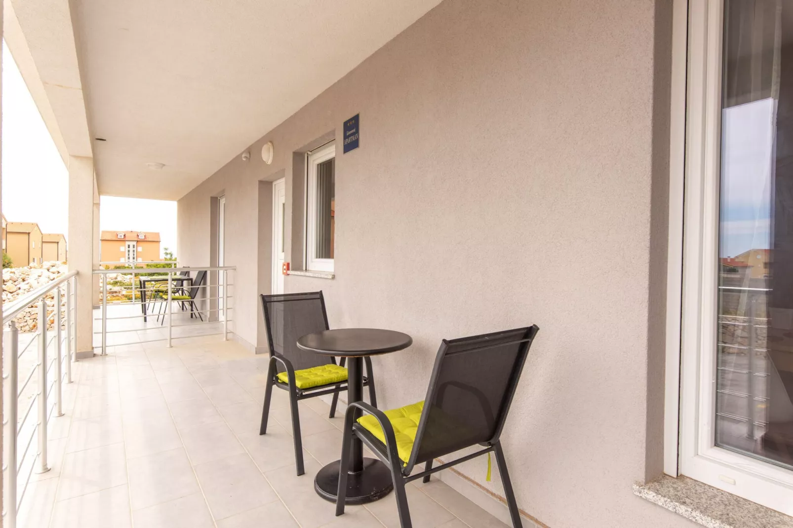 Apartments Sun-Mauro II-Terrace balcony