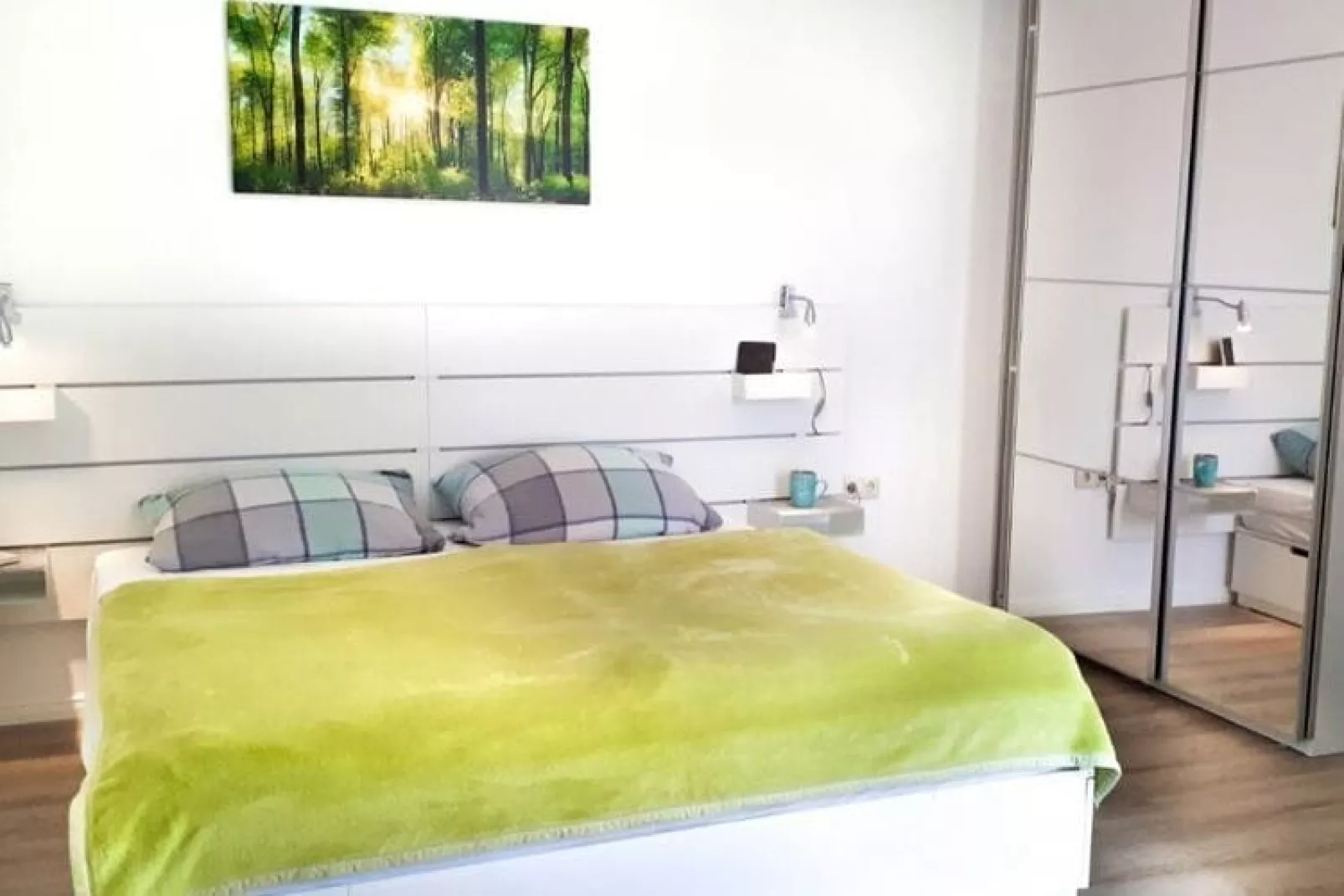 2-Raum-App 48 qm C 21 1 OG-Bedroom