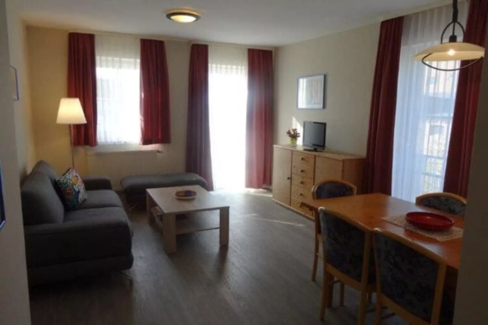 3-Raum-App 65 qm Typ A 6 1 OG-Living room