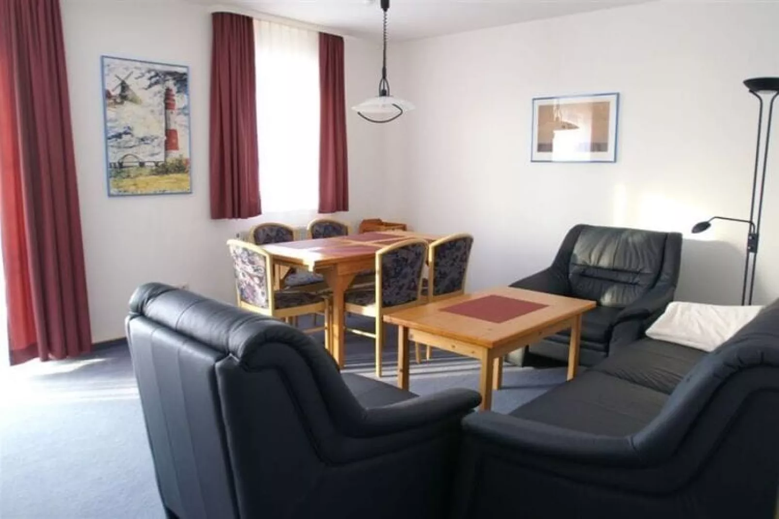 3-Raum-App B-12 65 qm 1 OG-Living room