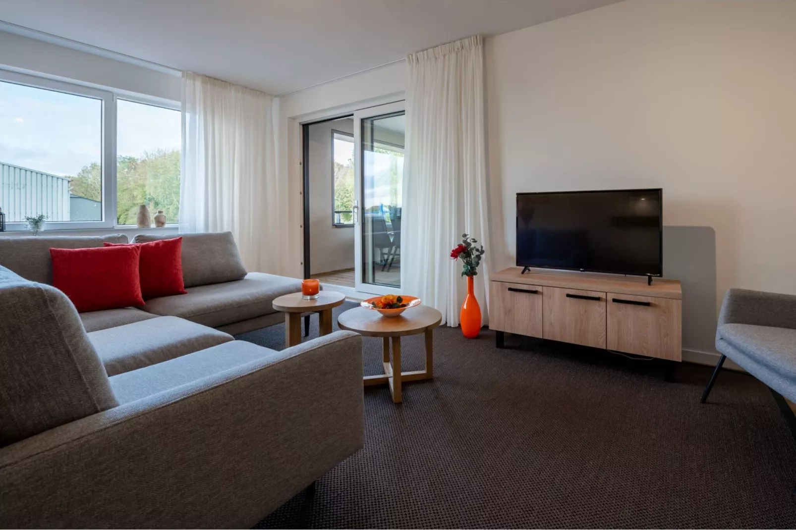 Harbour Loft 1N Résidence Marina polderzicht-Living room