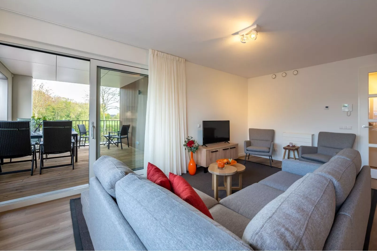Harbour Loft 1N Résidence Marina polderzicht-Living room
