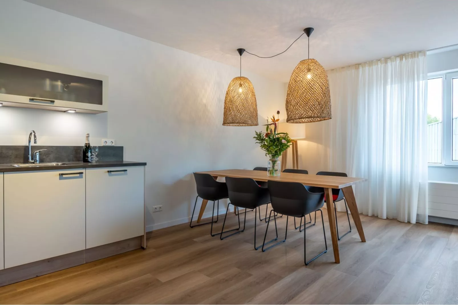 Harbour Loft 1N Résidence Marina polderzicht-Kitchen