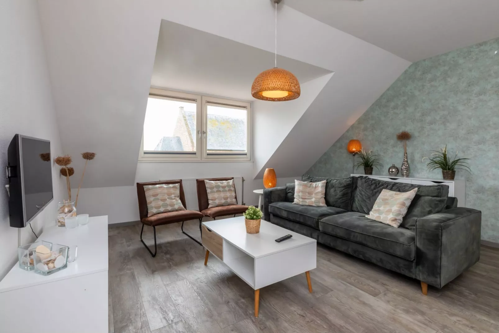 Appartement - Willibrordusplein 28e  Zoutelande-Living room