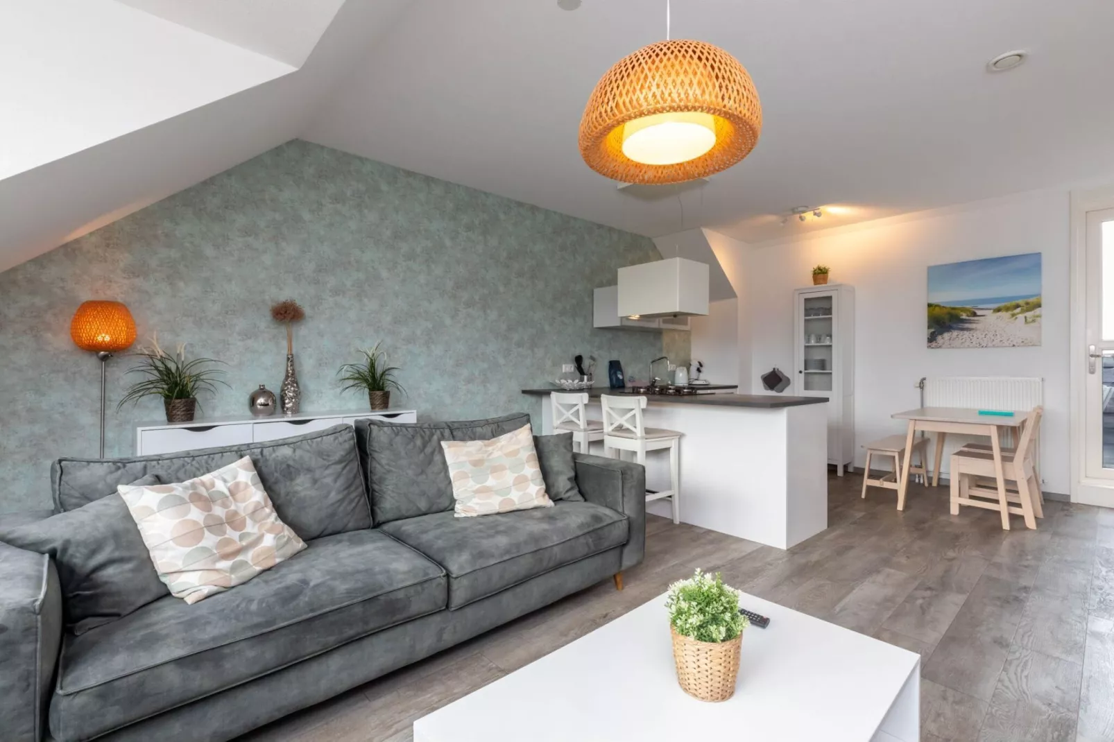 Appartement - Willibrordusplein 28e  Zoutelande-Living room